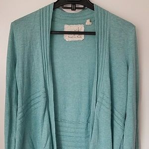 Anthropologie - Angel of the North open cardigan
